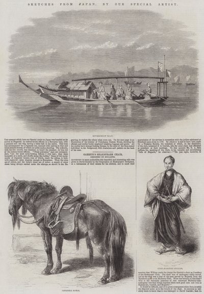 Vázlatok Japánból alkotó: Harrison William Weir